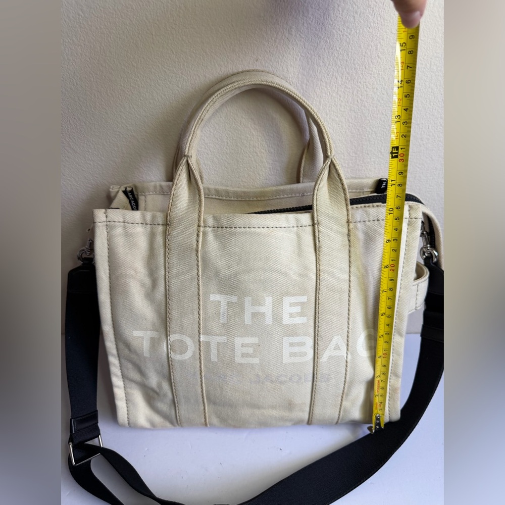 The Marc Jacobs The Tote Bag in a Neutral Canvas - Picture 3 of 14